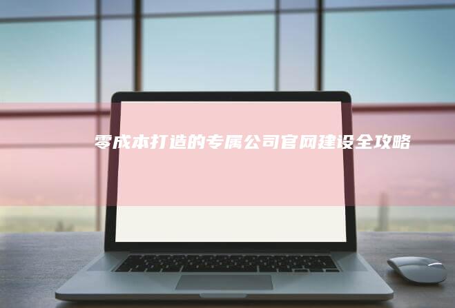 零成本打造的专属公司官网建设全攻略